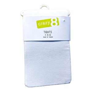 Crazy 8 Girls S 5-6 White Tights